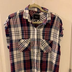 Rails short sleeve button down